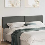 Tapecirani uzglavlje s uzglavljem Smeđa i svijetlosiva 180 cm | shoptok.hr