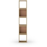 Marckeric Ciglasta/u prirodnoj boji biblioteka u dekoru hrasta 32x167 cm Lofty – | shoptok.hr
