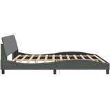  Okvir za krevet Dover tamnosivi 193 x 203 cm od tkanine | Shoptok.si