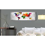  Slika - World Map: Coloured Revolution 135x45 | shoptok.hr