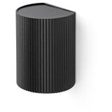 Faro 40527 - zidno svetlo sole 1xGU10/8W/230V crno rebrasto okruglo | Eponuda.com