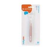 BabyOno Silikonska mekana žlica, roza | shoptok.hr