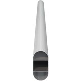  Cijev za ormar 2 pcs Srebrno 764 x 15 x 29 mm | shoptok.hr