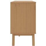  Ladičar OLDEN bijelo-smeđi od masivne borovine | shoptok.hr