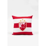 Ukrasni Jastuk Crvena Zvezda 45x45 Pruge