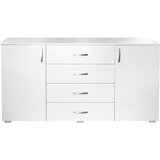 L_Decor Komoda Merlin 2K4F 160, Bela Cene