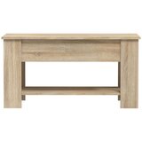  Stolić za kavu boja hrasta 101x49x52 cm konstruirano drvo | shoptok.hr