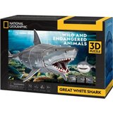 Cubic Fun ds1098h puzzle great white shark ( CBF210984 ) Cene
