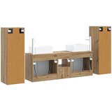  Set namještaja za kupaonicu 5 kom. Hrast artisan | shoptok.hr