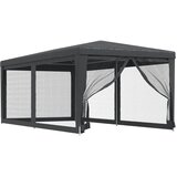 vidaXL za zabave sa 6 mrežastih bočnih zidova antracit 3x6m HDPE | shoptok.hr