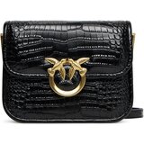 Pinko Ročna torba Love Box Bag Fl Mini AI 25-26 PLTT 104297 A2OH Črna Cene