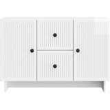  Kreveta s ladicama Bijela visokog sjaja 89 x 34,5 x 60 cm | shoptok.hr