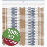 Quadrios 22P038 komplet metalnoslojnih otpora 1 Ω aksijalno ožičen 0.25 W 1 % 1 Set Cijene