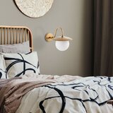 Opviq zidna lampa Anemon-15001, 22x36x29cm, IP20, Zlatno-bela boje Cene