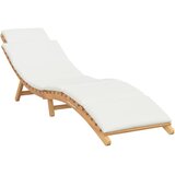  Suncobran za vrt Smeđa 198 x 55 x 58,5 cm Čvrsto teak drvo | shoptok.hr