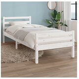  Za krevet od masivnog drva bijeli 100 x 200 cm | shoptok.hr