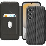 AVIZAR Ohišje za Samsung S24 FE Carbon Fibre Video in podpora proti RFID, Črna, (5000013266) | Shoptok.si