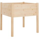  Vrtna sadilica 70 x 70 x 70 cm od masivne borovine | shoptok.hr