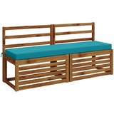  Jastučić za klupu SOEST 100% poliester Tirkizna 160 x 40 x 8 cm Slike