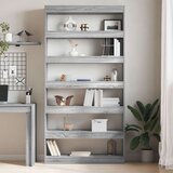  Knjigovnica/Dijeljenje prostorija Crni hrast 100x30x198 cm od konstruiranog drveta | shoptok.hr