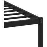  Metalni okvir kreveta bez madraca boja hrasta 140x190 cm | shoptok.hr