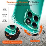 Techsuit Shockproof Clear Silicone prozirna maskica otporna na udarce za Motorola Edge 70 Fusion | Shoptok.si