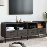 TV ormarići 2 kom crni 68x39x50 5 cm hladno valjani čelik | shoptok.hr