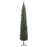 vidaXL Umestno božično drevo Zelena 270 cm PVC in Jeklo in Plastika | Shoptok.si