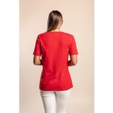 Fenzy Majica S Printom, Crvena | shoptok.hr
