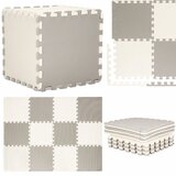 Pjenasta podloga puzzle 30x30 cm krem-siva | shoptok.hr