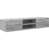 vidaXL TV omarica Siva sonoma 150 x 39 x 30 cm Konstruiran les | Shoptok.si