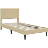  Krevetna konstrukcija Svijetlozeleni sivi 90 x 190 cm | shoptok.hr