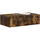 Stolna Stenska stranska miza Dimljen hrast 59 x 34,5 x 17 cm, (5000232394) | Shoptok.si