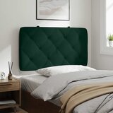  Jastuk za uzglavlje tamnozeleni 80 cm baršunasti | shoptok.hr