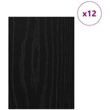 Dekor Paneli 12 pcs Crni hrast 30 x 42 x 0.27 cm | Eponuda.com