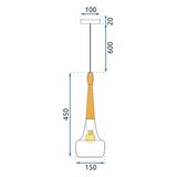 Toolight APP937-1CP bijela stropna svjetiljka | shoptok.hr