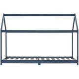  Okvir za dječji krevet od masivne borovine sivi 90 x 200 cm | shoptok.hr