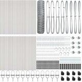  Heksagonalna ograda s stubom 100 x 0,8 m Pocinčani čelik Mreža | shoptok.hr