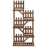  Stalak za cvijeće 60 x 25 x 130 cm od masivne jelovine | shoptok.hr