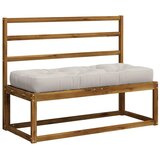  Jastučić za palete VIANEN 100% poliester Bijela - Bijela 120 x 40 x 12 cm | shoptok.hr