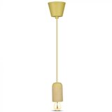  Napojni kabl 1xE27/60W/230V beton/žuta | Eponuda.com