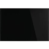 magnetoplan elegantna steklena tabla, magnetna, šxv 600 x 400 mm, intenzivno črne barve | Shoptok.si