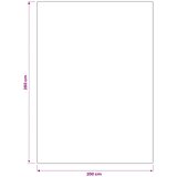  Tepih IZA Bež 200 x 280 cm 100% poliester Kratka dlaka Slike