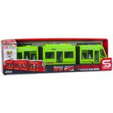  Tramvaj za igru sa svjetlosnim i zvučnim efektima City Metro 1:16 - zeleni | shoptok.hr