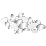  Zidno ogledalo DKD Home Decor Crna moderan 119 x 2 x 61 cm 60 x 2 x 120 cm | shoptok.hr