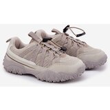 Boto Children's Sneakers With Drawstring Light Beige Nanelita | Shoptok.si