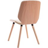  Jedilni stoli 2 kosa krem umetno usnje | Shoptok.si