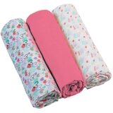 BabyOno Tetra pelene Muslin Srca, roza | shoptok.hr