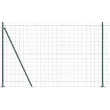 vidaXL Evropska ograja Set 2 Zelena Cinkano jeklo 10 x 1,5 m | Shoptok.si