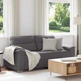  Dvosjed Sofa Siva 180x81x84 cm Implicitna koža | Shoptok.si
